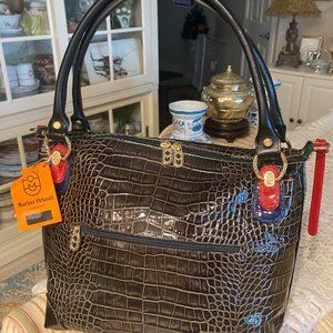 BK TO SCHOOL LTD TIME $DROP NWT Marino Orlandi Shoulder Bag.  NEW! NEVER USED!